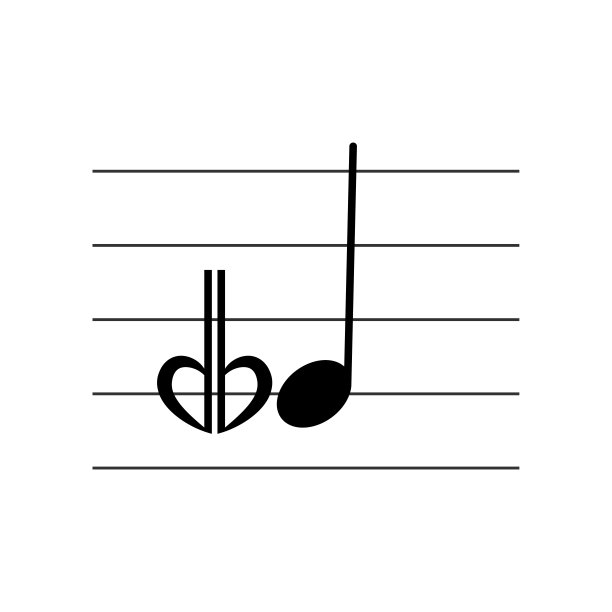五线谱logo