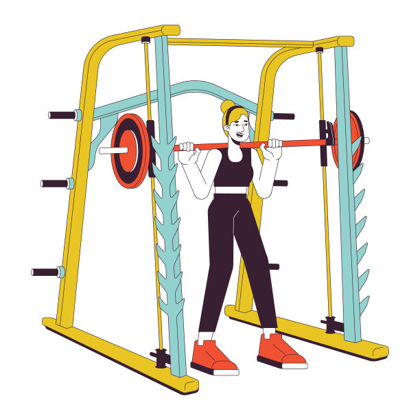 健身器材 健身器械海报