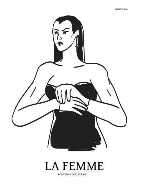 女性内衣海报