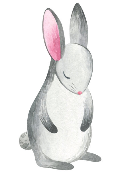 兔年兔兔贴纸