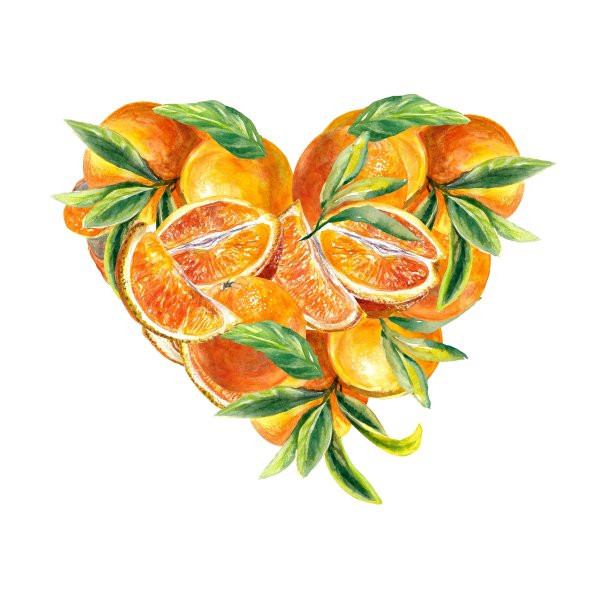 橙子挂画