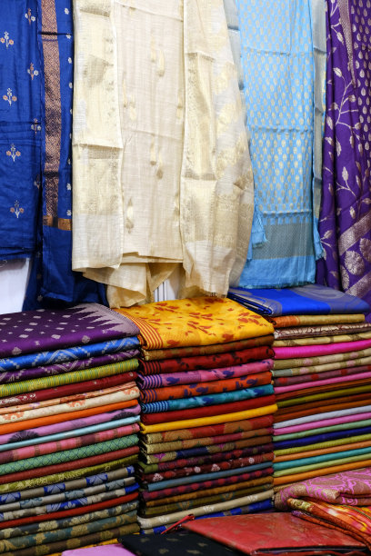 传统锦绣绸缎素材