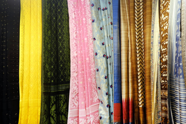 传统锦绣绸缎素材