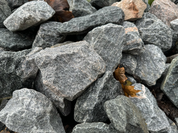 采石场,粗糙的,花岗岩