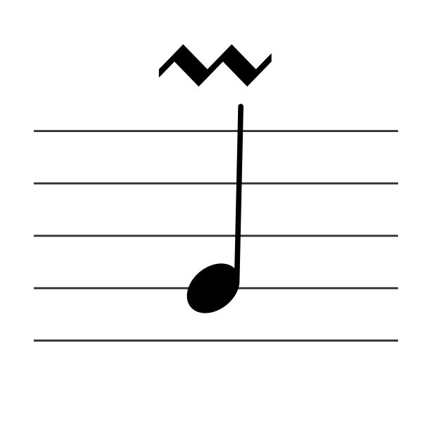 五线谱logo