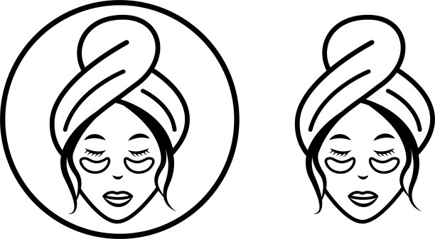 化装美容保健logo