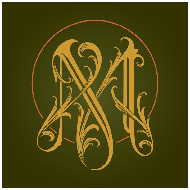 字母m珠宝logo