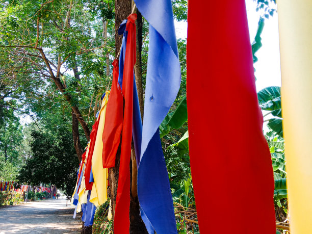 西藏丝织品