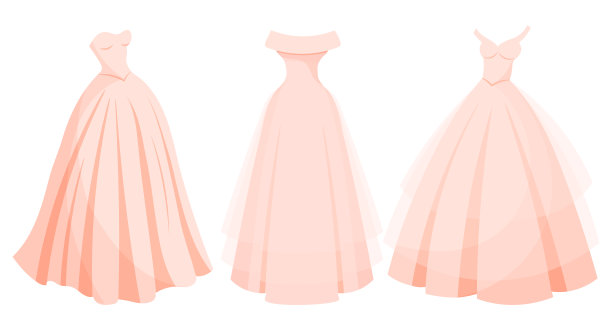 粉色连衣裙公主裙
