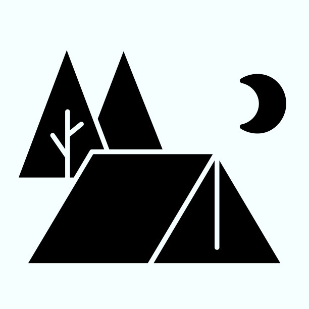 户外活动帐篷logo