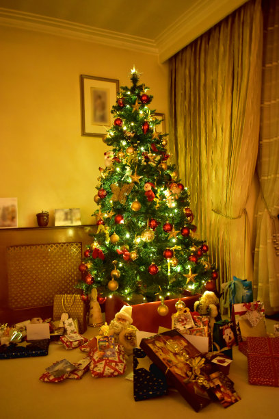 圣诞长袜,圣诞小彩灯,圣诞装饰