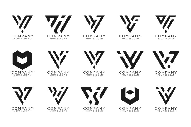 v字母胜利logo