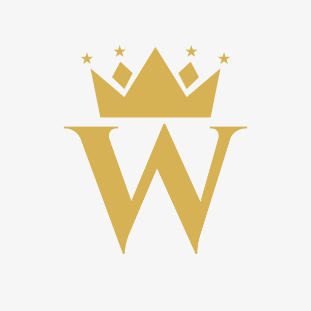 w字母极简logo