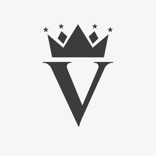 v字母胜利logo