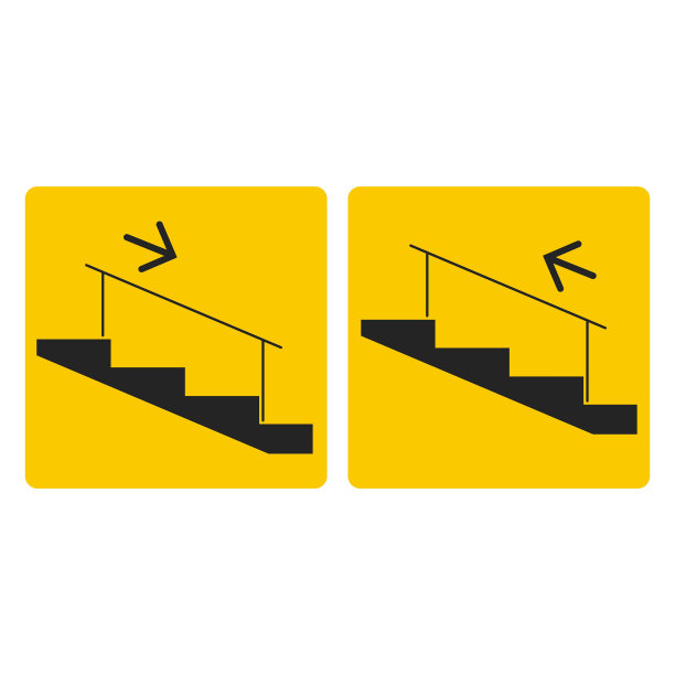 上下步行梯注意安全