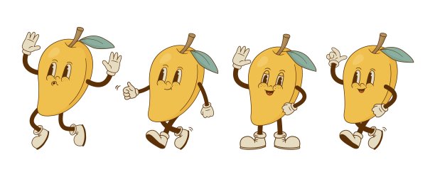 卡通可爱芒果头像