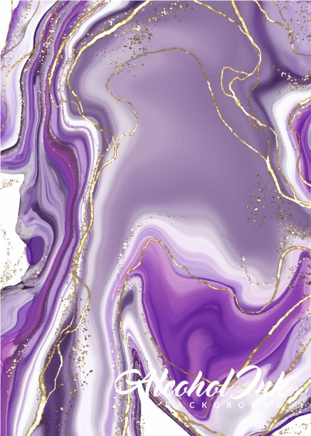 紫色渐变大理石纹抽象背景