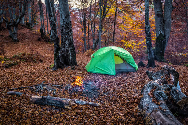 山野林间帐篷