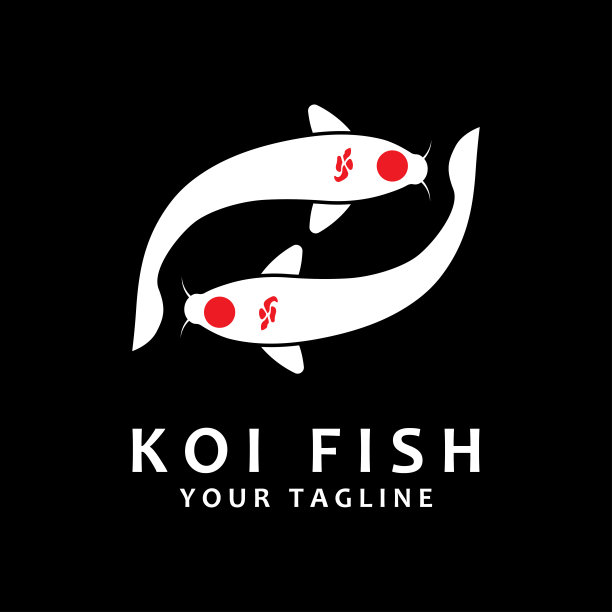 小金鱼logo设计