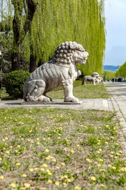 北京明十三陵,神道