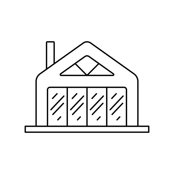 房子家标志门窗logo
