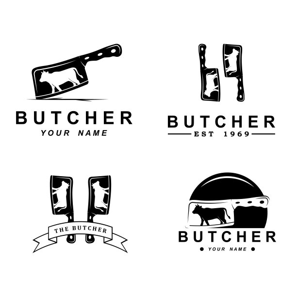 肉铺logo设计