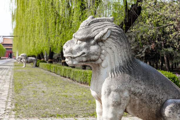 北京明十三陵,神道