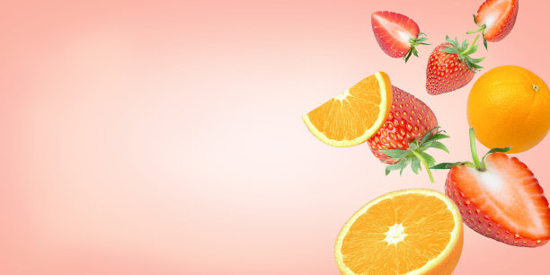 橙汁维c海报