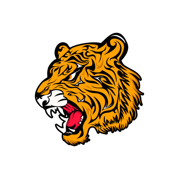 老虎盾牌logo