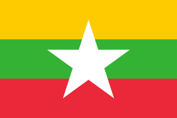 缅甸标志建筑缅甸插画