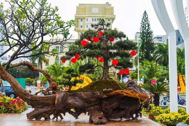 元宵节汽车背景