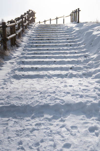 雪天校园