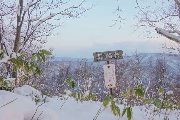 雪天校园