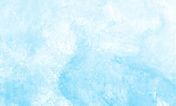 山水冰晶画
