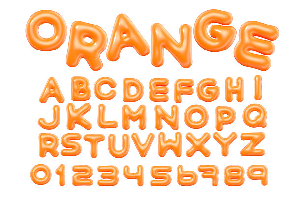 橙色字体样式