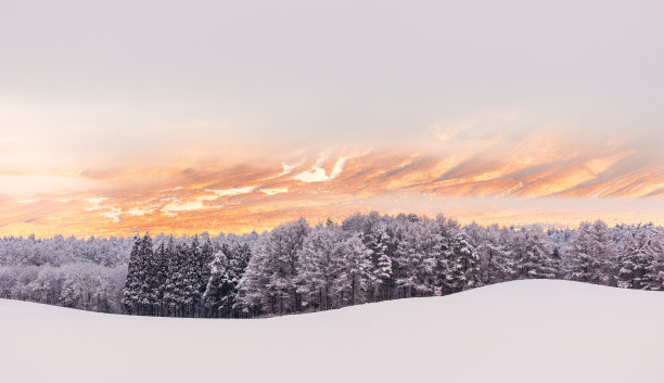 藏地雪山风景