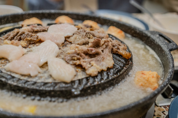 韩国烤肉菜品