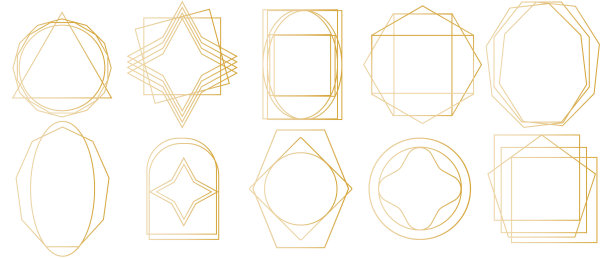 科技 环形 水晶 logo设计