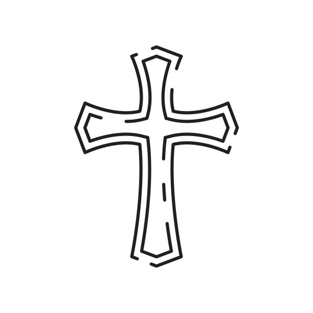 双手十字logo