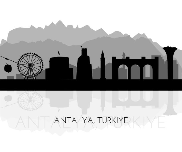 土耳其旅行海报科技