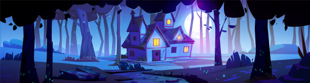 月夜小屋