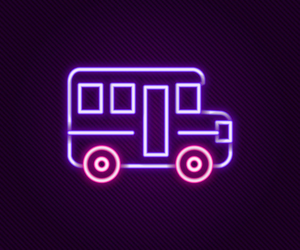 紫色卡车