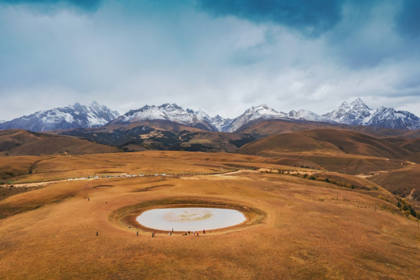 西藏自然风光,草原河流雪山