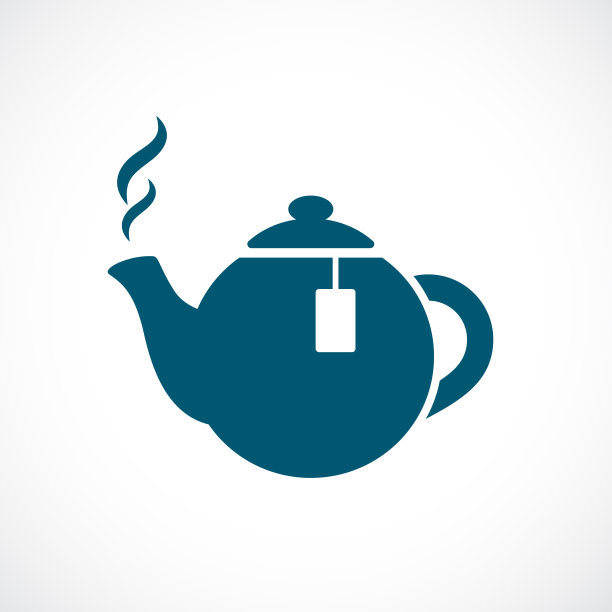 中国风茶logo茶壶茶文化标志