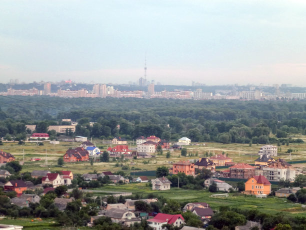 大盘形象城市俯瞰