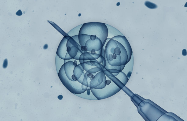 生物医学护肤基因科技背景