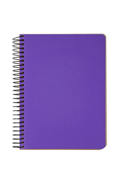 紫色课本封面