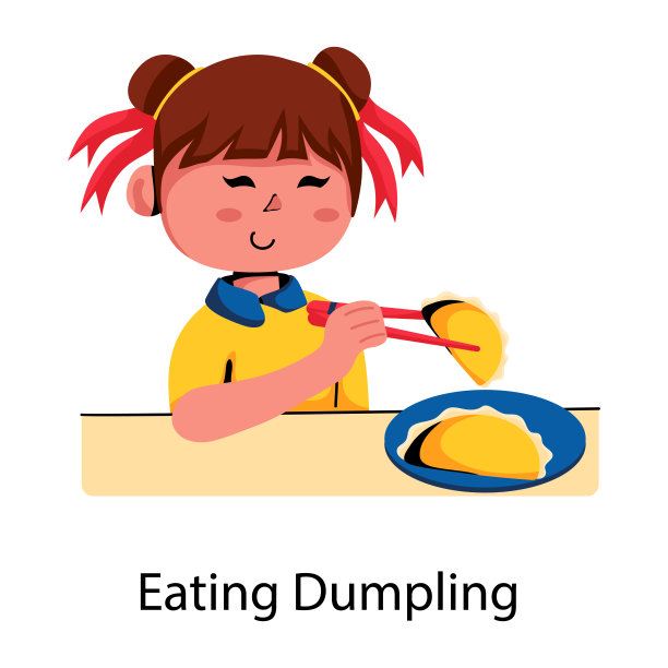 吃饺子插图