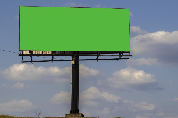 高速公路广告牌样机