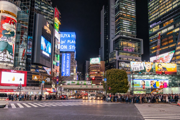 东京新宿,商业中心